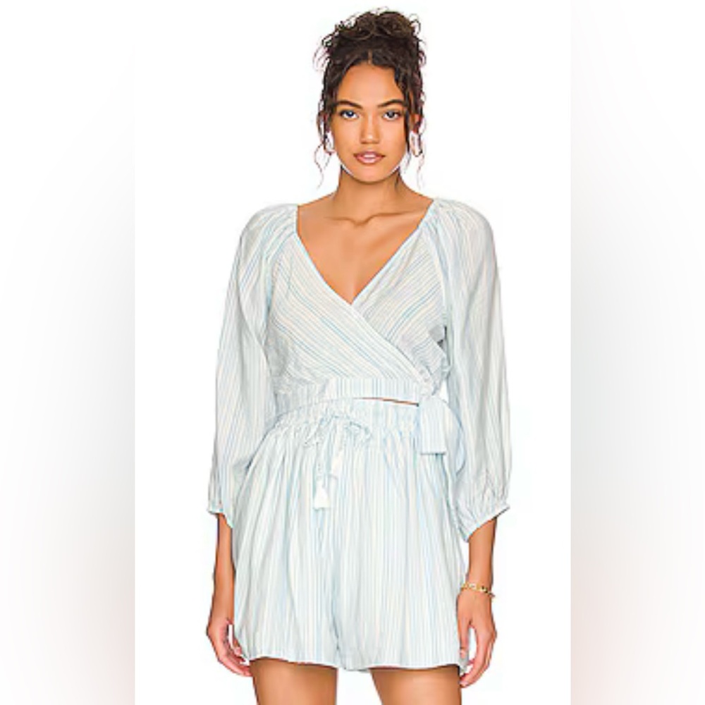 *137. Bcbgeneration Wrap Blouse